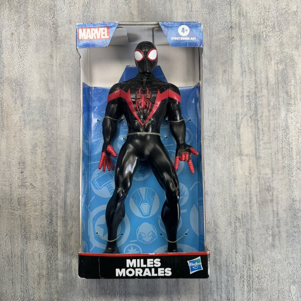 Miles Morales Spider-Man 9" Action Figure Marvel Comics 2019 Hasbro